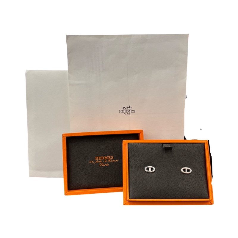 HERMES FARANDOLE 925 EARRINGS-1