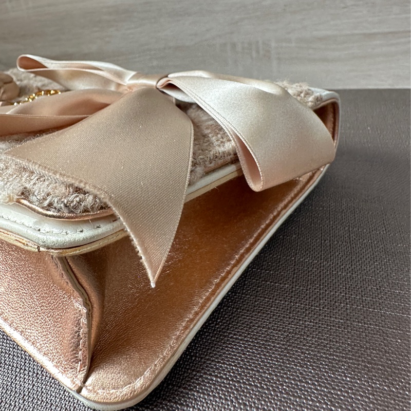 Chanel 珍珠鏈條肩背包 限量款  贈皮革保養油-28