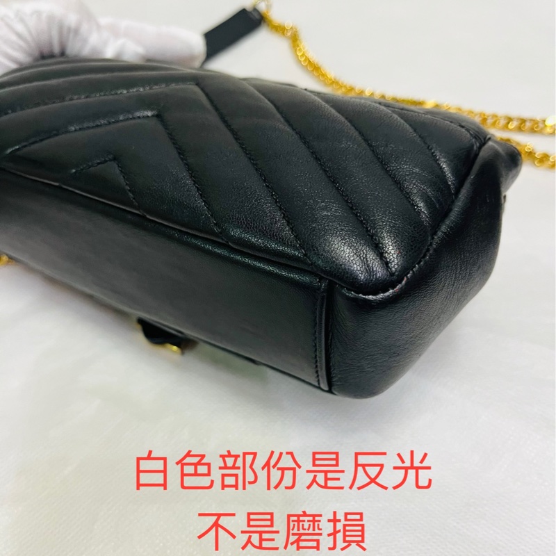 YSL 黑金流蘇包/斜背包/手機包-20