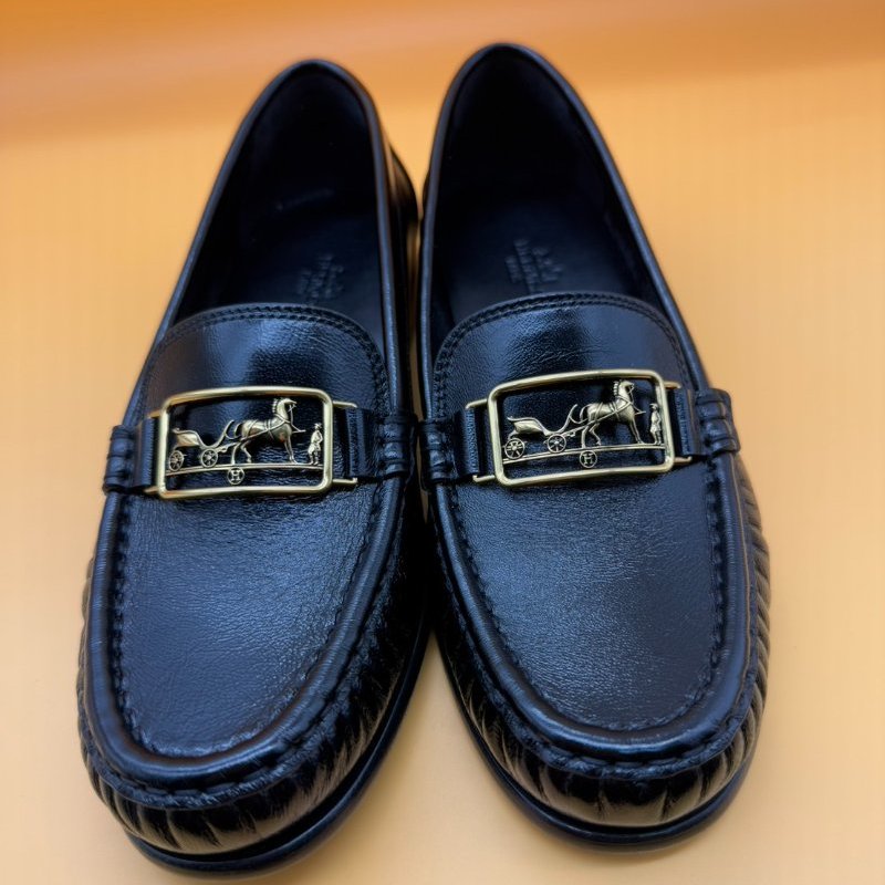 Hermes 愛馬仕 全新 Kessy 樂福鞋 平底鞋 37 - 37.5-10