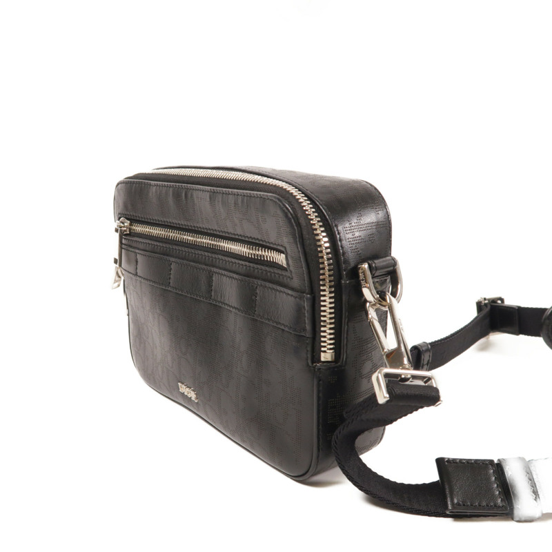Dior 【激減優惠】牛皮皮革Men Galaxy Sagair Messenger Bag銀扣肩背袋-2