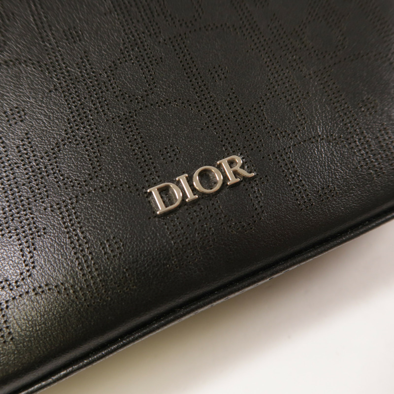 Dior 【激減優惠】牛皮皮革Men Galaxy Sagair Messenger Bag銀扣肩背袋-7