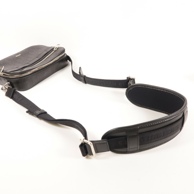 Dior 【激減優惠】牛皮皮革Men Galaxy Sagair Messenger Bag銀扣肩背袋-8