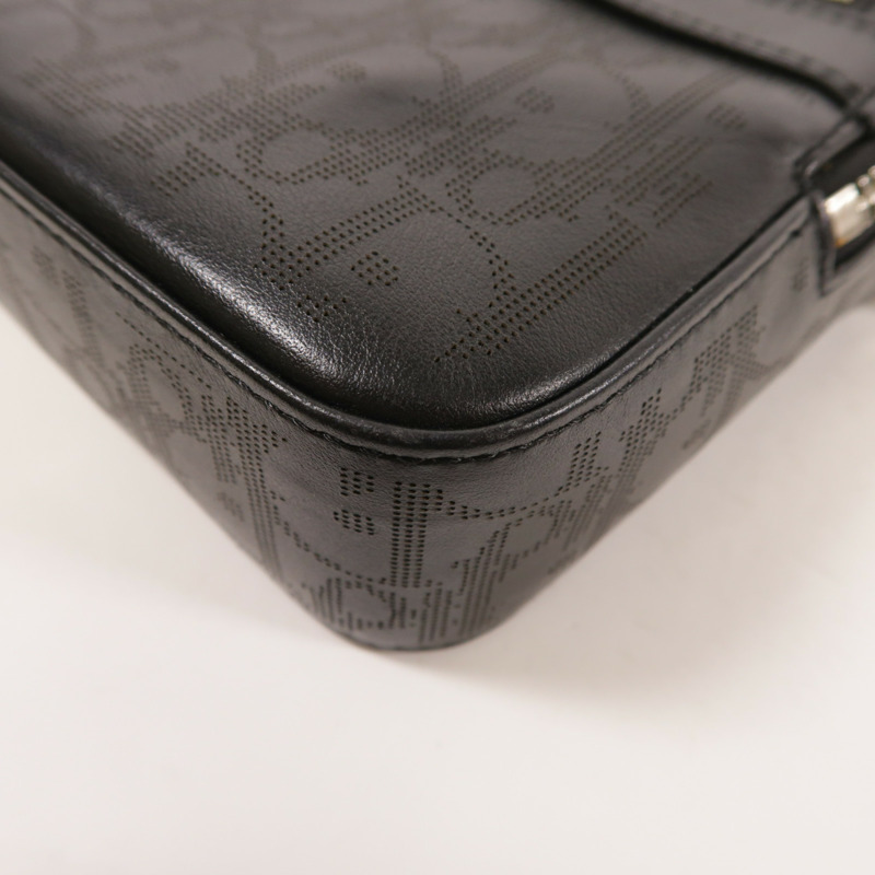 Dior 【激減優惠】牛皮皮革Men Galaxy Sagair Messenger Bag銀扣肩背袋-12