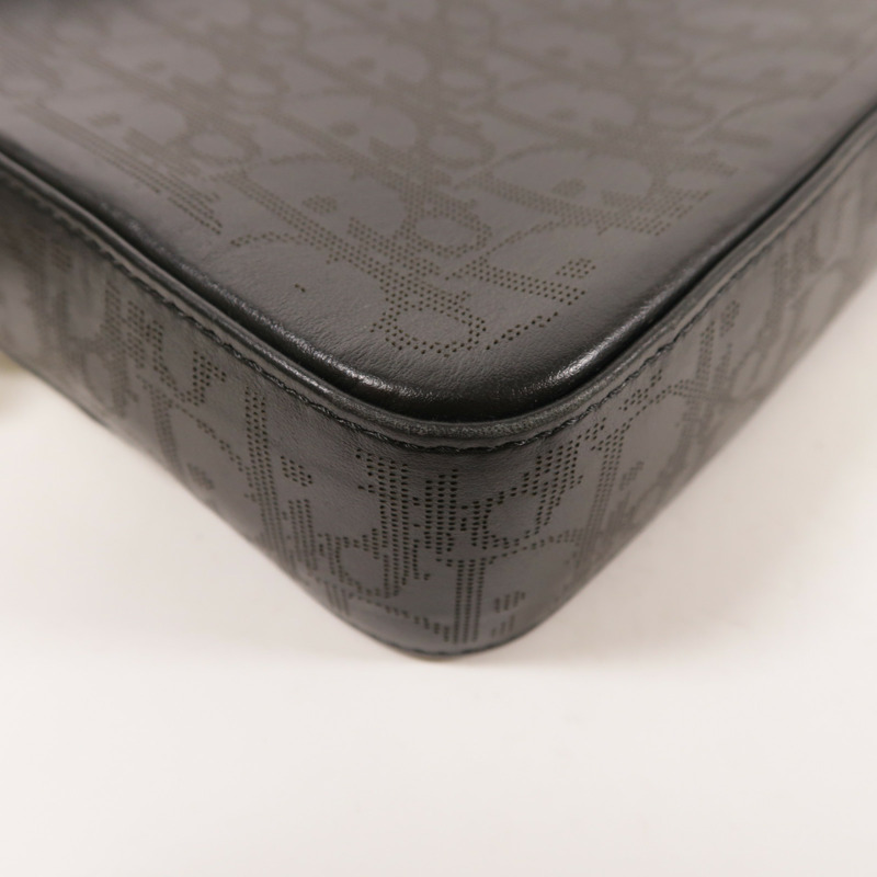 Dior 【激減優惠】牛皮皮革Men Galaxy Sagair Messenger Bag銀扣肩背袋-13