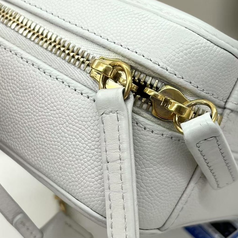 香奈兒Chanel vanity case相機包 化妝箱 白色-10