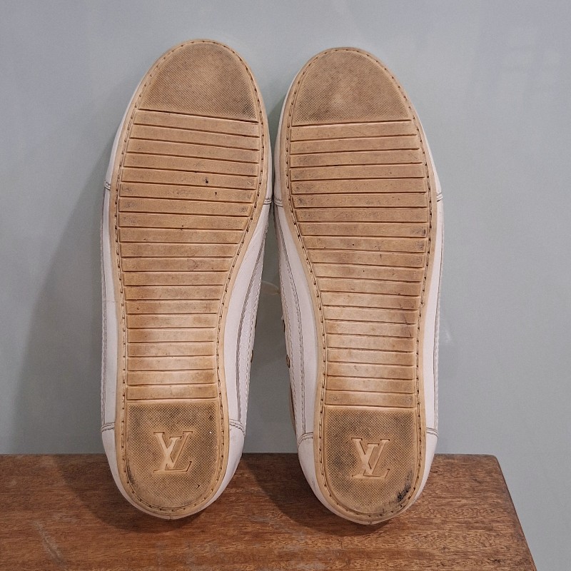✨Louis Vuitton × 村上隆 白彩休閒鞋✨-10