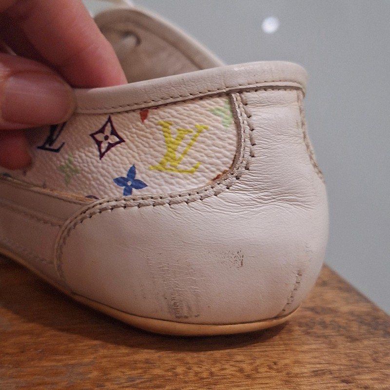 ✨Louis Vuitton × 村上隆 白彩休閒鞋✨-15