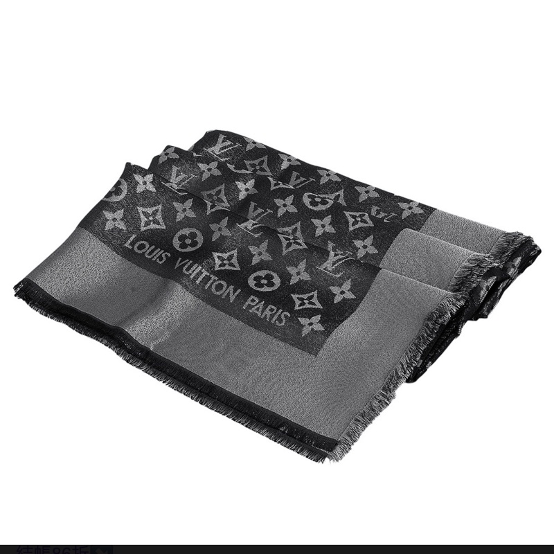 LV M75123 經典Monogram 双面披肩-2