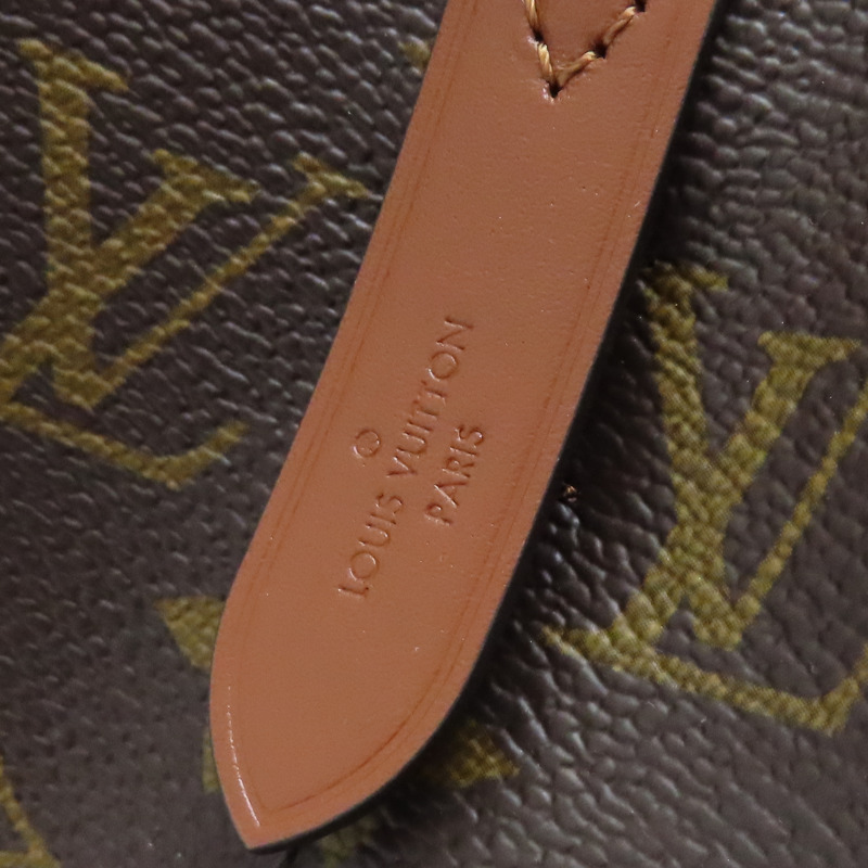棕色 原花帆布 NeoNoe MM 肩背包 水桶包 M44887-6