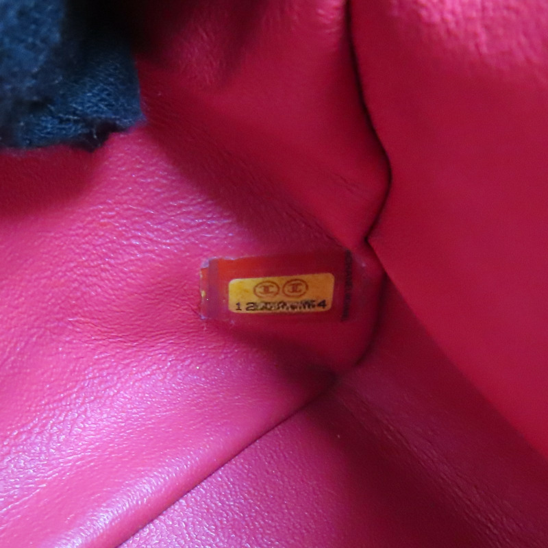 紅色荔枝紋皮革 JUMBO COCO 肩背 A58600-10