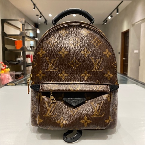 LV老花迷你後背包