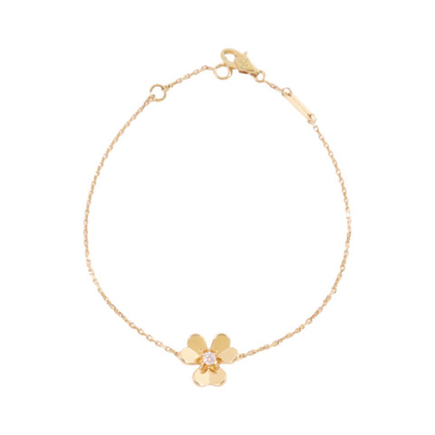Van Cleef & Arpels 18K黃金/鑽石Frivole Diamond Bracelet手鏈