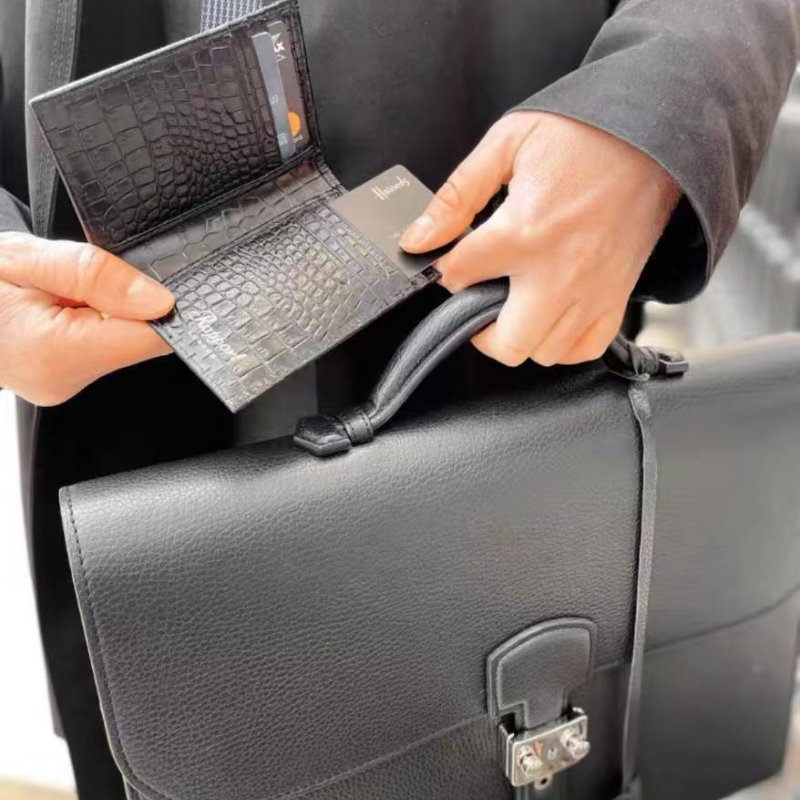 hermes sac a depeches 41男款黑銀商務手提公事包 40*31*13 98新 配件鑰匙塵袋-1