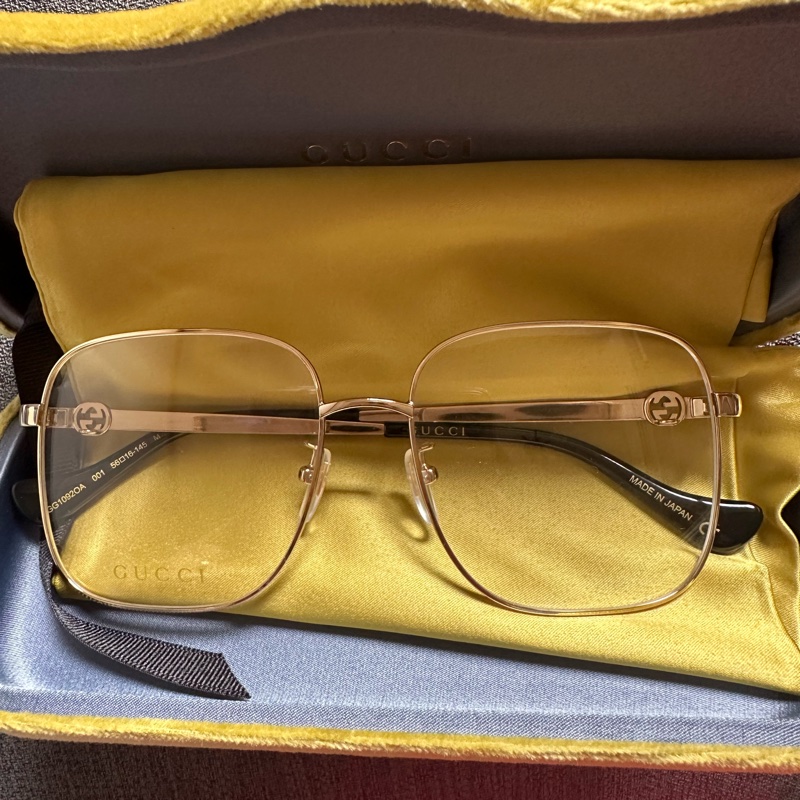 Gucci 近新平光眼鏡-1