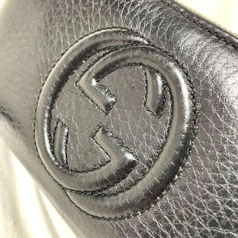 🩷Gucci黑色長夾|GG標誌✦fufu style 精品✦ 經典款|二手名牌包|錢包.皮夾-4