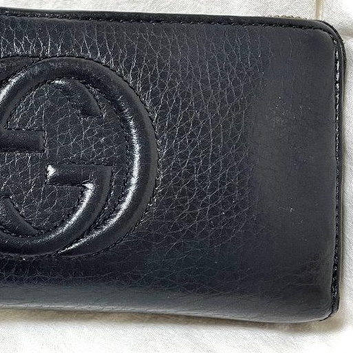 🩷Gucci黑色長夾|GG標誌✦fufu style 精品✦ 經典款|二手名牌包|錢包.皮夾-6