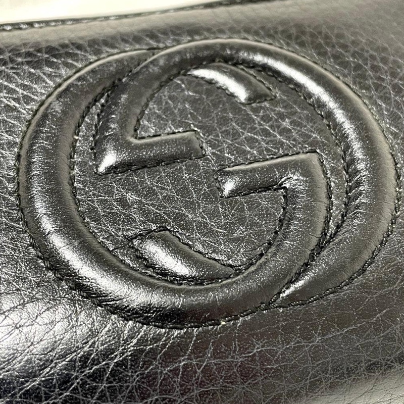 🩷Gucci黑色長夾|GG標誌✦fufu style 精品✦ 經典款|二手名牌包|錢包.皮夾-7