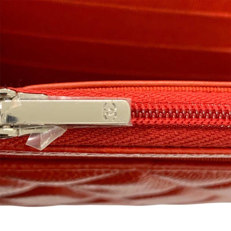 CHANEL 香奈兒 CLASSIC FLAP WOC 經典翻蓋WOC 荔枝牛皮 肩背包 紅色-11