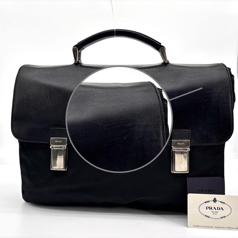 Prada手提包斜背包電腦包筆記本包｜✦fufu style 精品✦ 超實用｜可當公務包｜斜背包.手提包-11