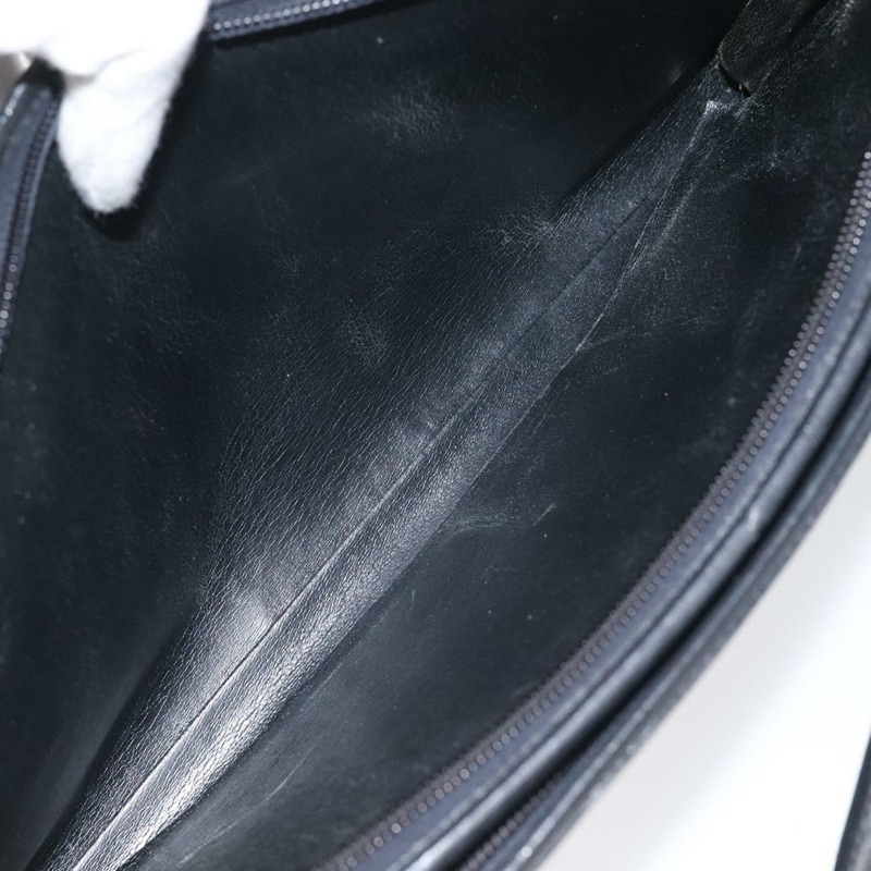 【日本直送】Christian Dior 黑色金色皮革肩背包 正品 MX244-19