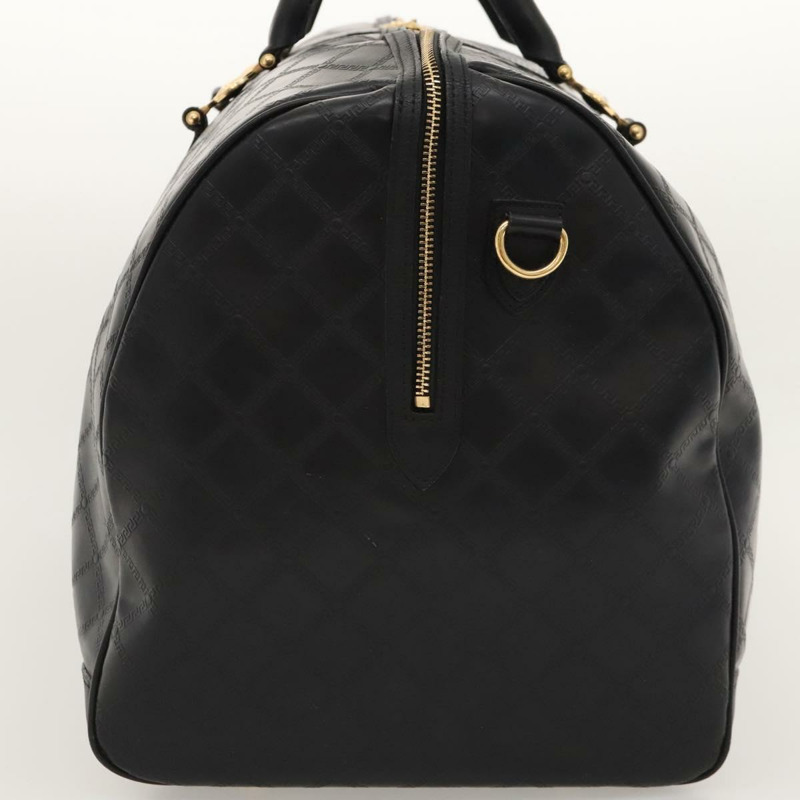 【日本直送】VERSACE 波士頓包 皮革 2 款 黑色 正品 ki5594-4