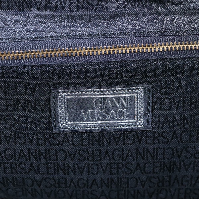 【日本直送】VERSACE 波士頓包 皮革 2 款 黑色 正品 ki5594-15