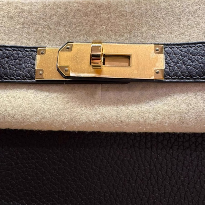 愛馬仕Hermes kelly 28 黑色 togo A刻-1