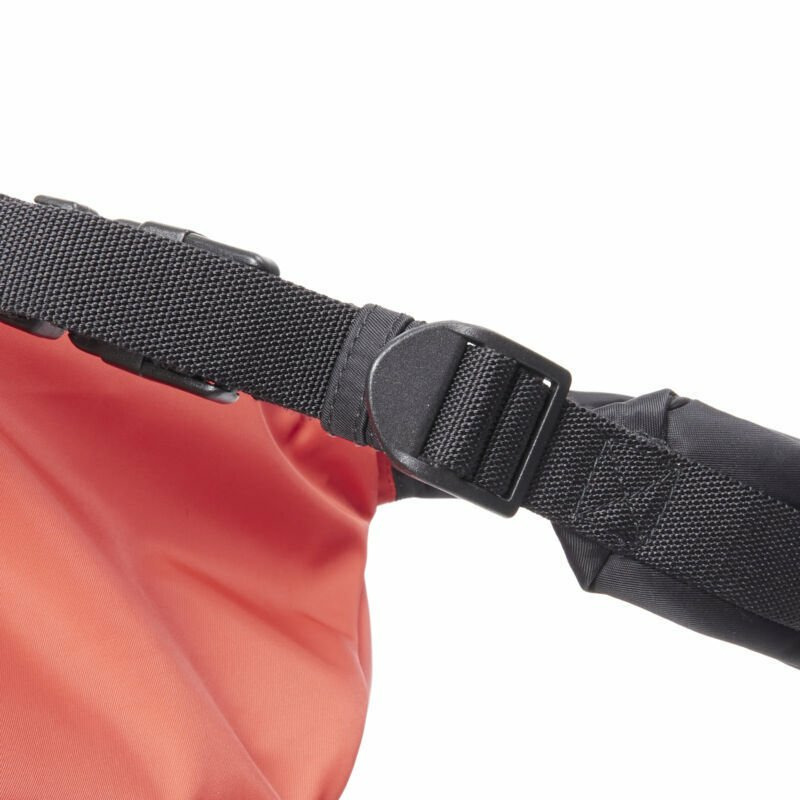 new BALENCIAGA Explorer Double Pack Sharp WFP red white crossbody waist bag-8