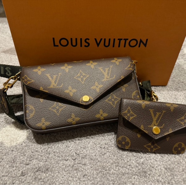 LOUIS VUITTON Félicie Strap & Go M80091-5