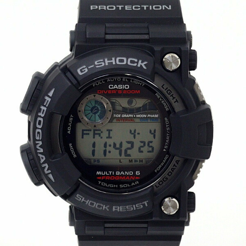 卡西歐男錶 G-Shock GWF-1000-1JF 蛙人太陽能電波 200 公尺潛水防水-0