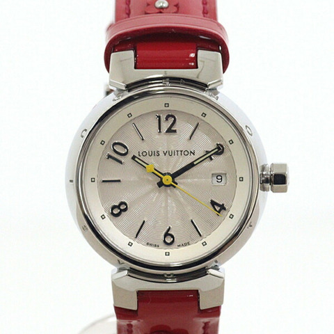路易威登 Tambour Q121K 女士腕錶 白色錶盤石英錶