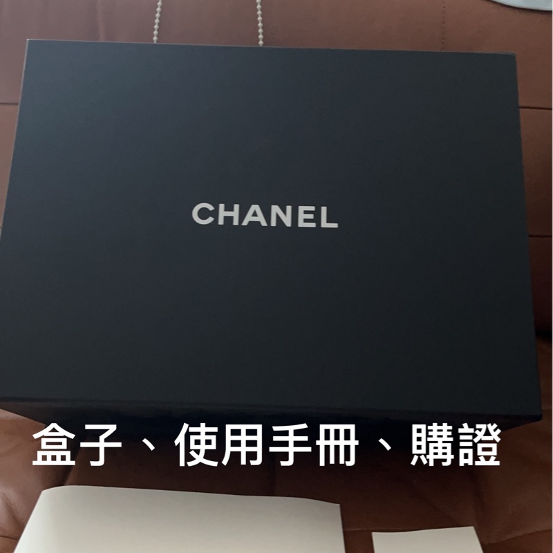 Chanel 22中號黑銀附內膽包及防潮定型包-18