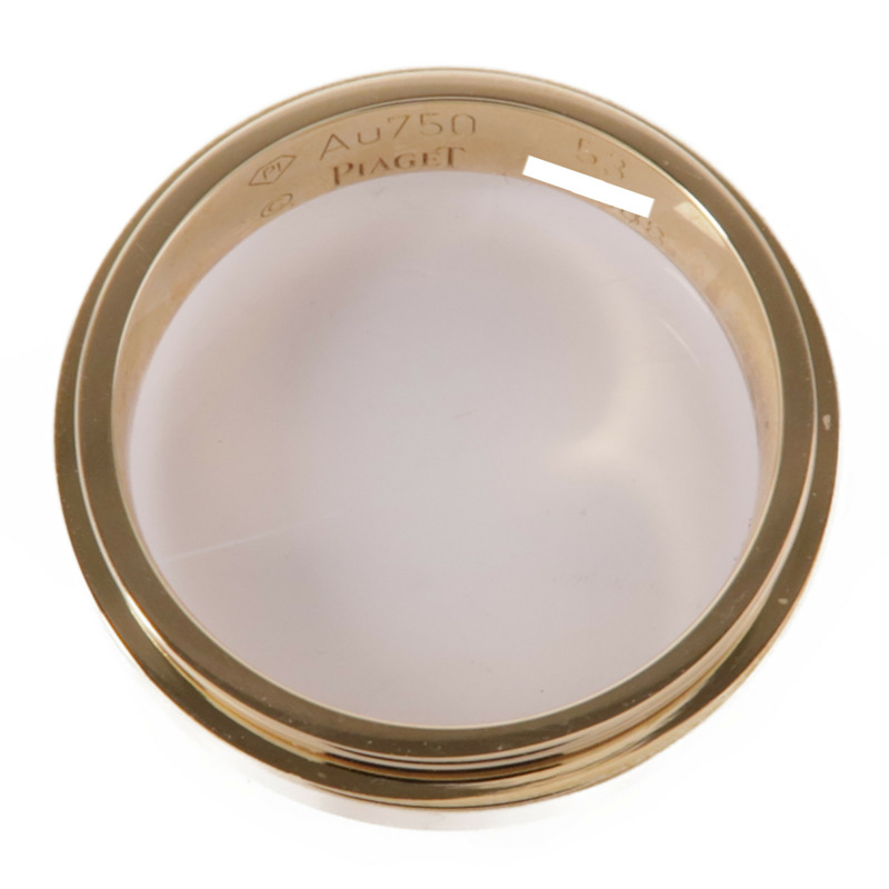 PIAGET 18K玫瑰金Ring戒指Piaget#53/US#6.25-4