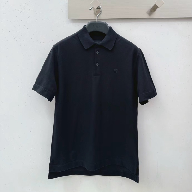 促銷品 GIVENCHY 男士 短袖Polo 黑色 白色-0