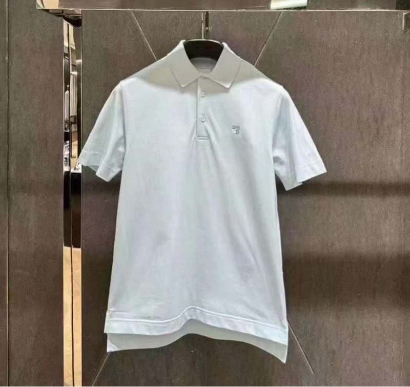 促銷品 GIVENCHY 男士 短袖Polo 黑色 白色-3