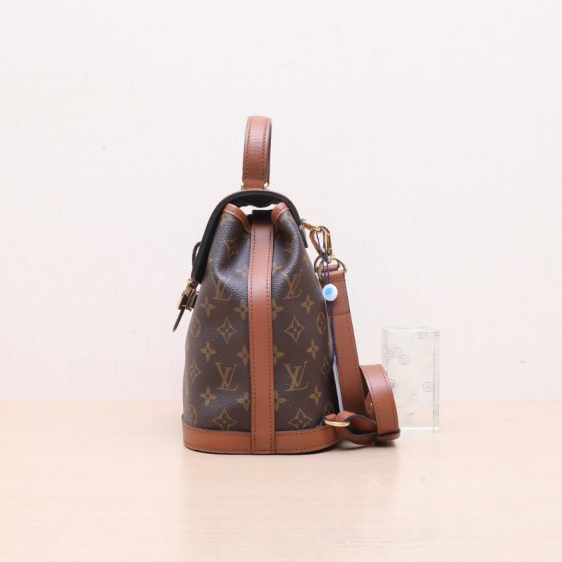 LOUIS VUITTON(路易威登) Dauphine 達芙妮 雙肩包 小號 19 老花 PVC 2020 帆布-1