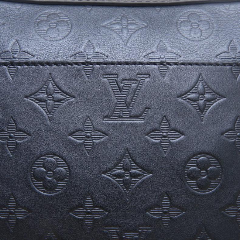LOUIS VUITTON(路易威登) DUO 二合一郵差包 黑色  2020-5
