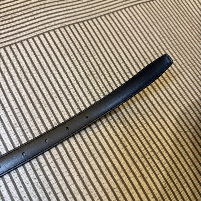 Celine 皮帶 75碼 2.5/1.8 都有 全新全配 帶膜-5