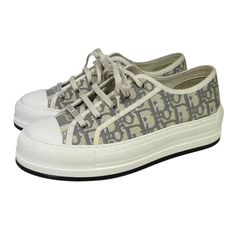 【美收精品】DIOR 石灰色老花平底鞋 2-256-2