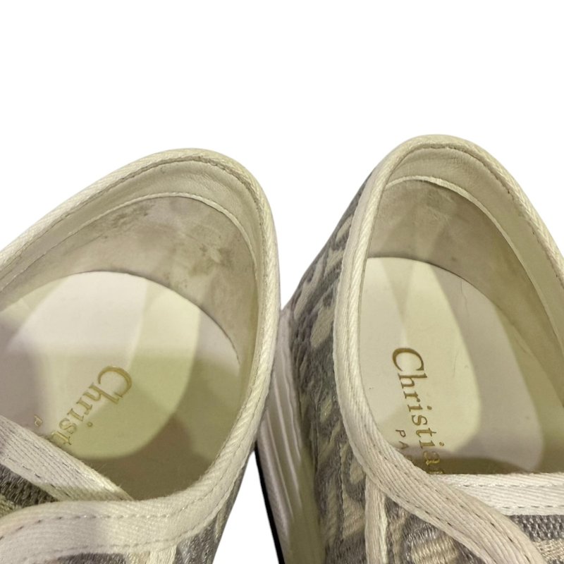 【美收精品】DIOR 石灰色老花平底鞋 2-256-12