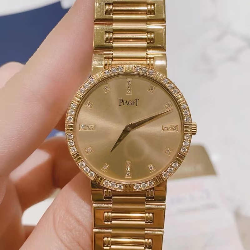 伯爵珠寶腕錶G0A28530玫瑰金原鑽31mm手動機械女表-0