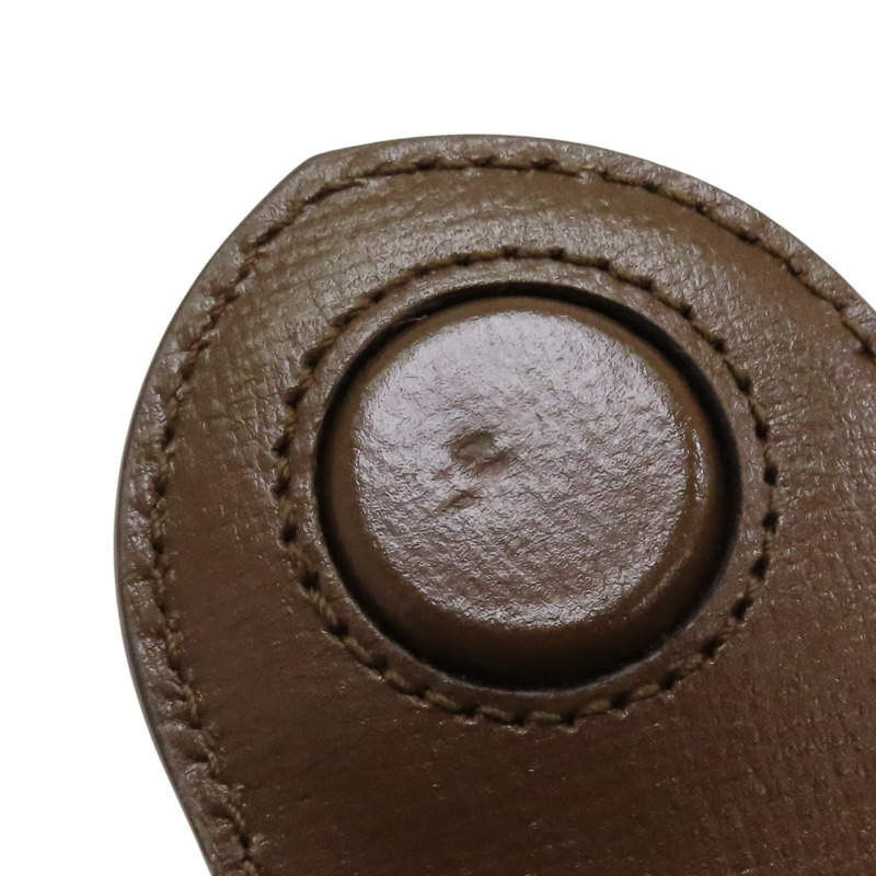 棕色 GG Supreme 帆布 牛皮 Horsebit 1955 馬銜釦 肩背包【GUCCI 古馳】 699296-13