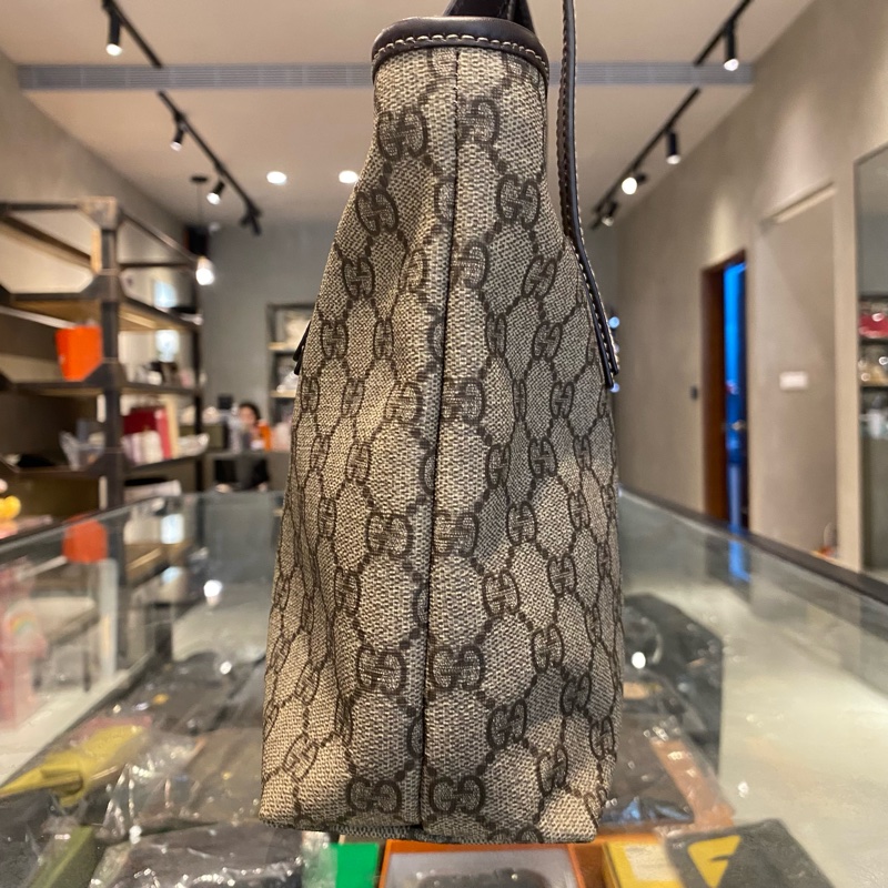 GUCCI 老花pvc小購物包-3
