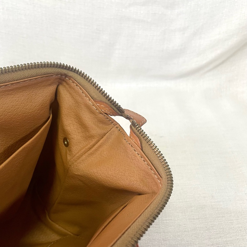 Celine中號經典方牌棕色雲朵包 斜跨包～-32