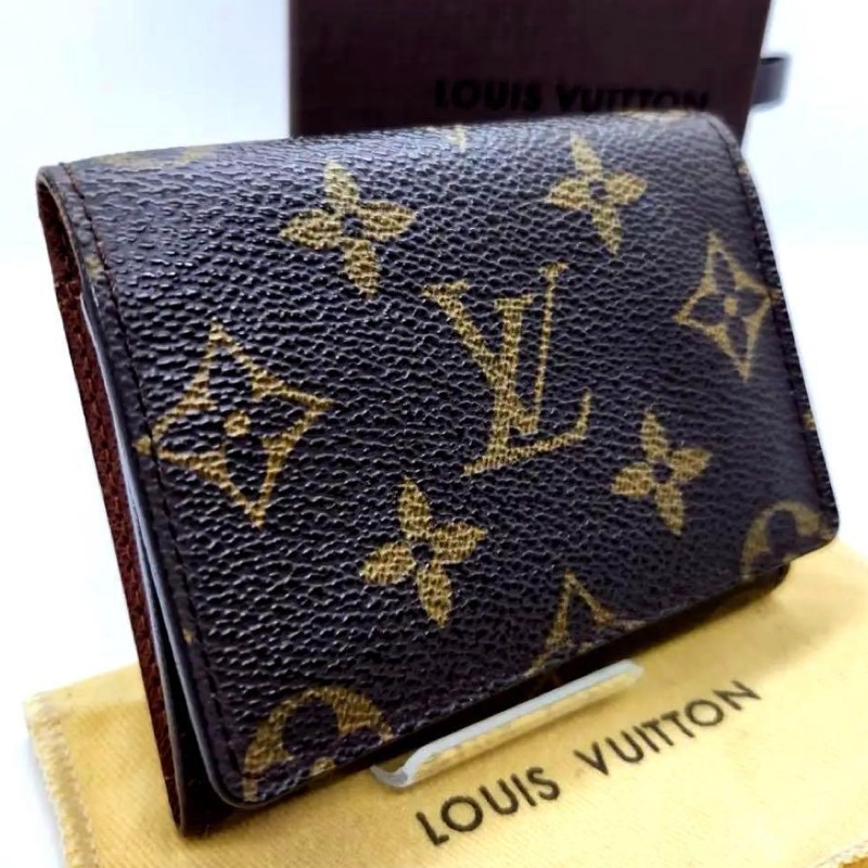 🌹Louis Vuitton Monograms 卡夾｜經典花紋✦fufu style 精品✦ 實用款|名片夾-1
