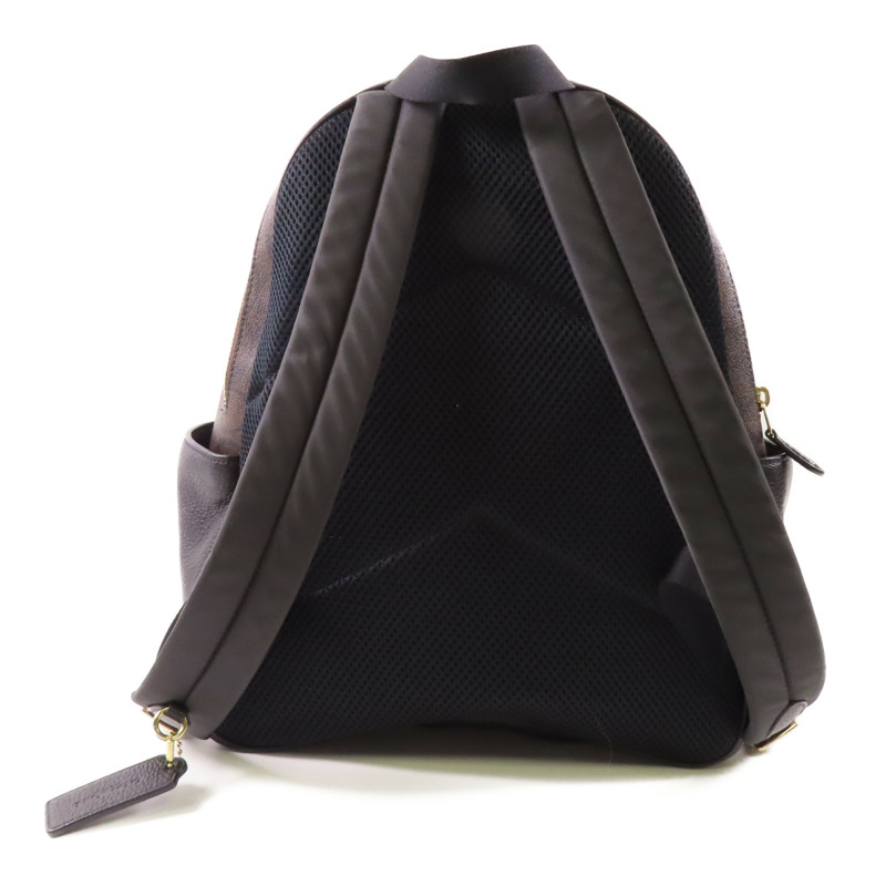 COACH 塗層帆布Rucksack金扣背包-1