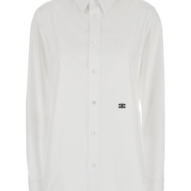 促銷品 CELINE 男士襯衫 白色 40碼-1