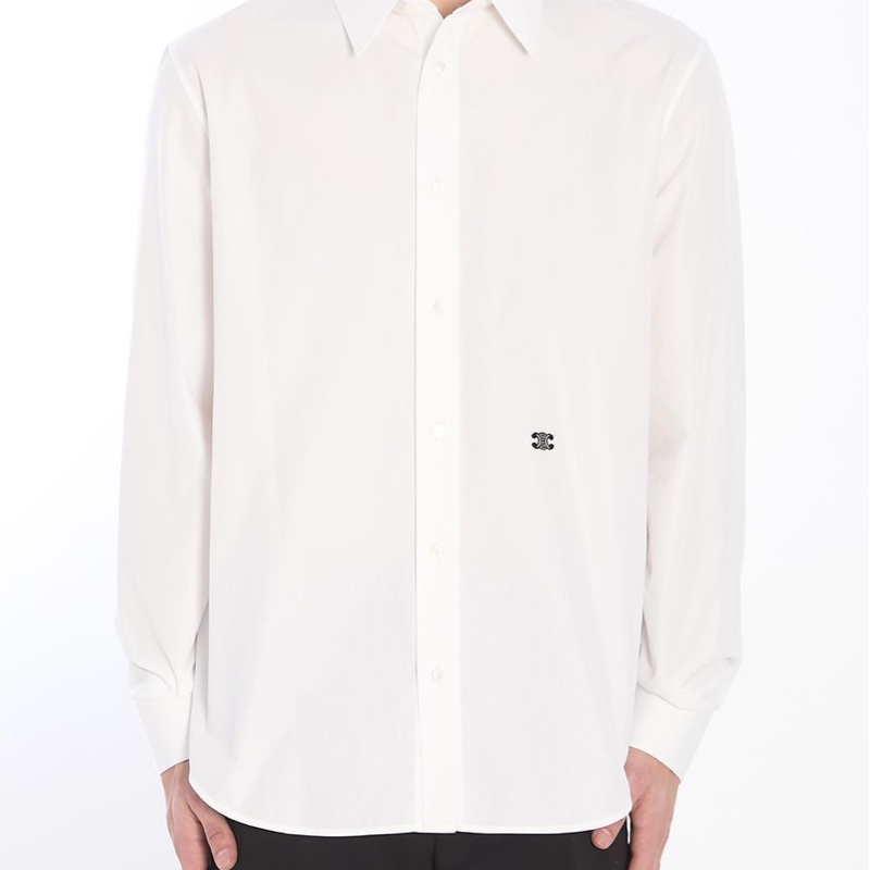 促銷品 CELINE 男士襯衫 白色 40碼-4
