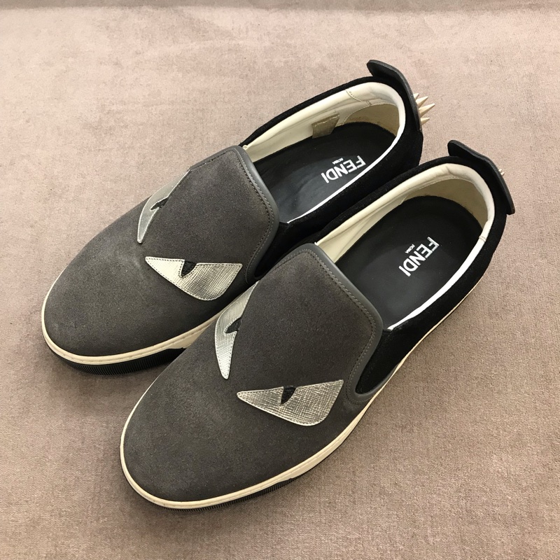 FENDI Sneaker 7E0904 黑底銀眼-0